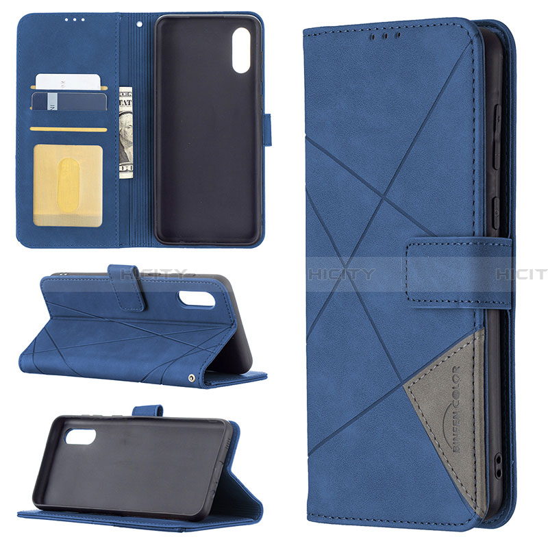 Coque Portefeuille Livre Cuir Etui Clapet B08F pour Samsung Galaxy A02 Plus