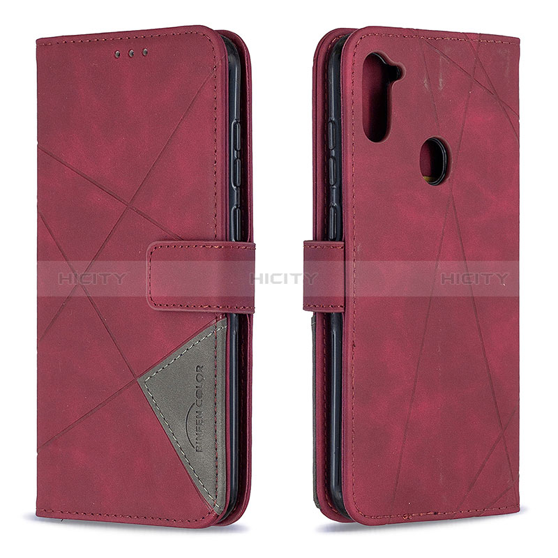 Coque Portefeuille Livre Cuir Etui Clapet B08F pour Samsung Galaxy A11 Plus