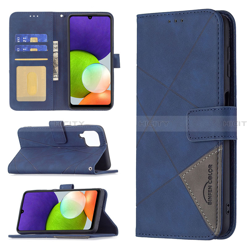 Coque Portefeuille Livre Cuir Etui Clapet B08F pour Samsung Galaxy A22 4G Plus