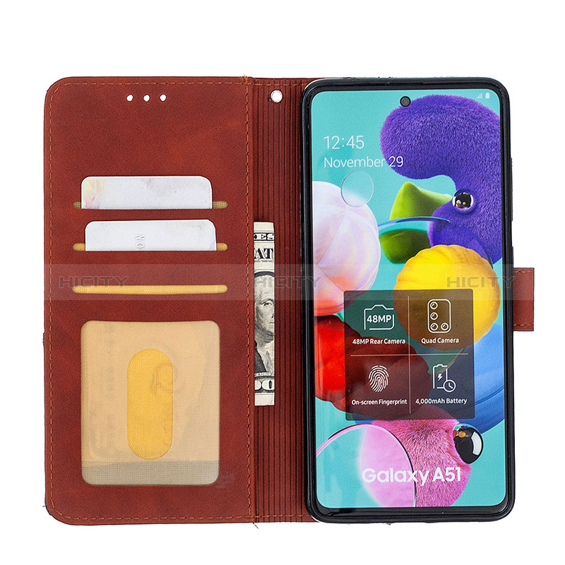 Coque Portefeuille Livre Cuir Etui Clapet B08F pour Samsung Galaxy A51 4G Plus