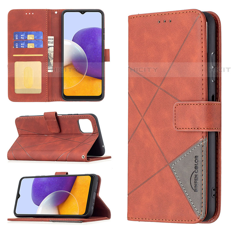 Coque Portefeuille Livre Cuir Etui Clapet B08F pour Samsung Galaxy F42 5G Plus