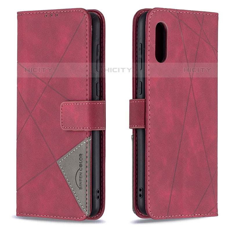 Coque Portefeuille Livre Cuir Etui Clapet B08F pour Samsung Galaxy M02 Plus