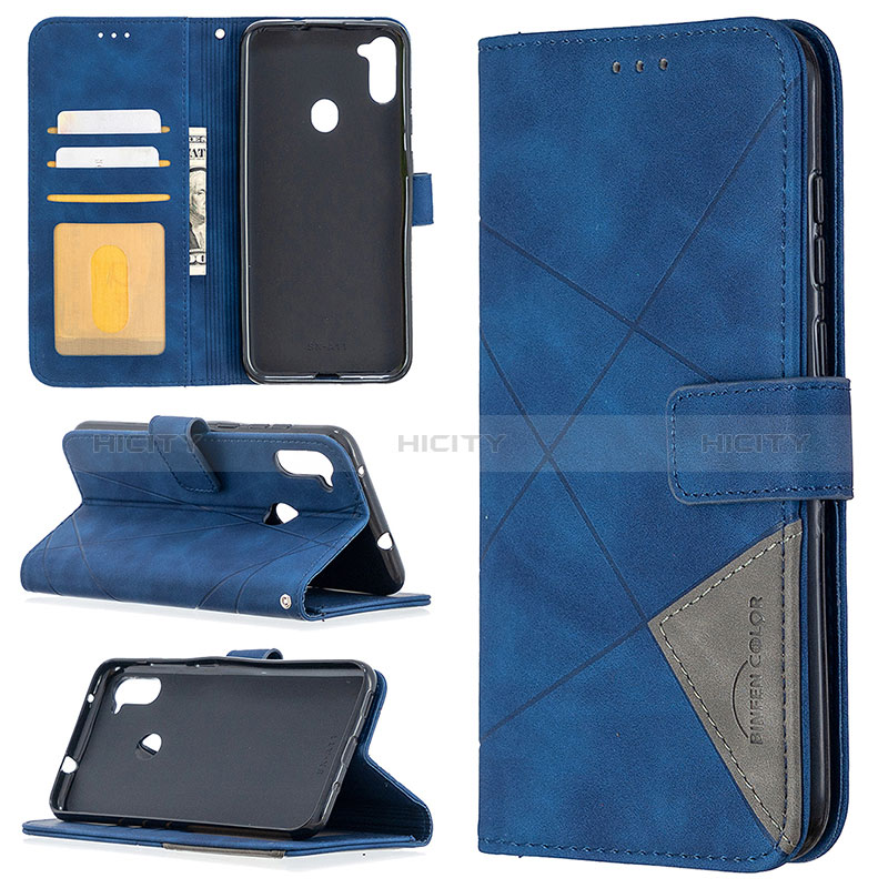 Coque Portefeuille Livre Cuir Etui Clapet B08F pour Samsung Galaxy M11 Plus