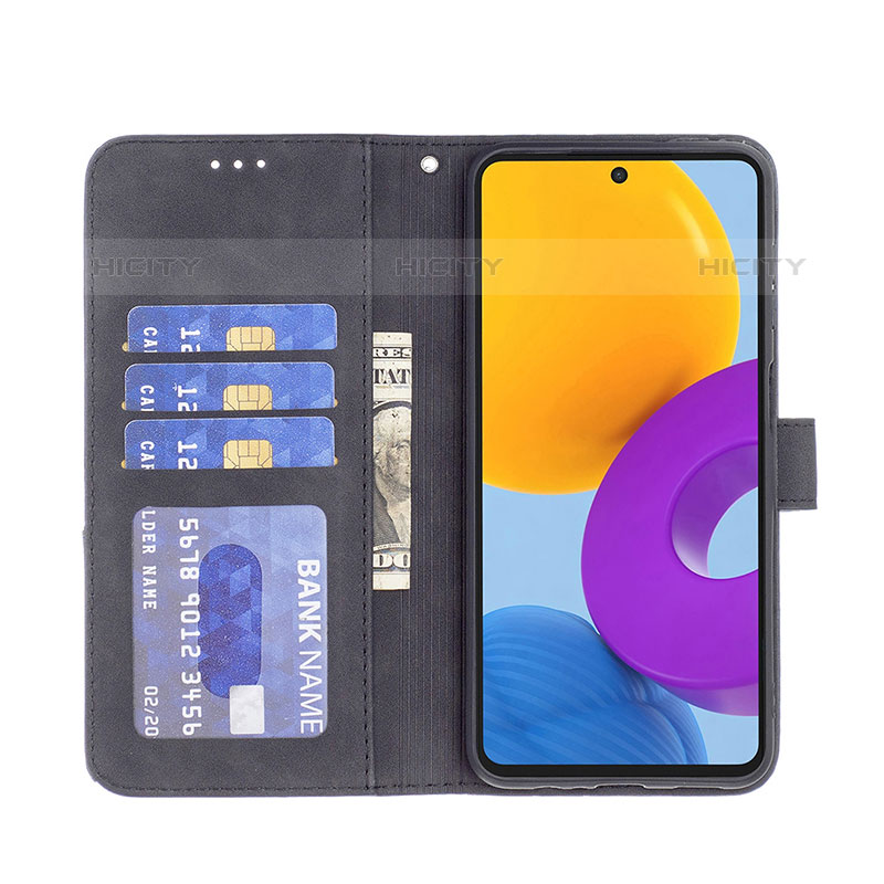 Coque Portefeuille Livre Cuir Etui Clapet B08F pour Samsung Galaxy M52 5G Plus