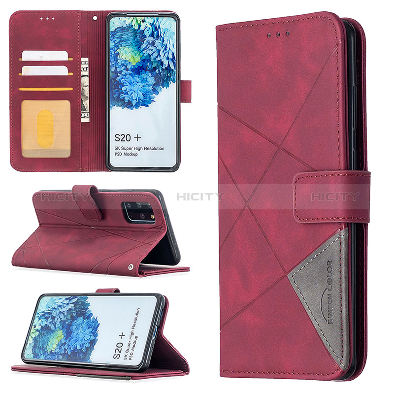 Coque Portefeuille Livre Cuir Etui Clapet B08F pour Samsung Galaxy S20 Plus Plus