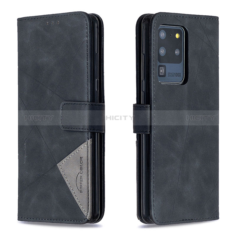 Coque Portefeuille Livre Cuir Etui Clapet B08F pour Samsung Galaxy S20 Ultra Plus