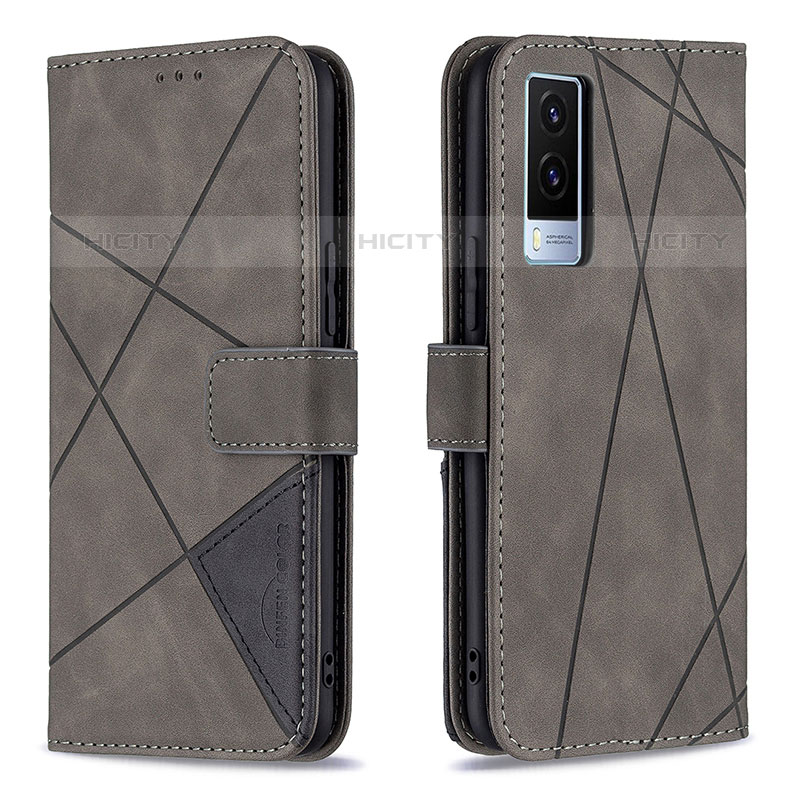 Coque Portefeuille Livre Cuir Etui Clapet B08F pour Vivo V21e 5G Plus