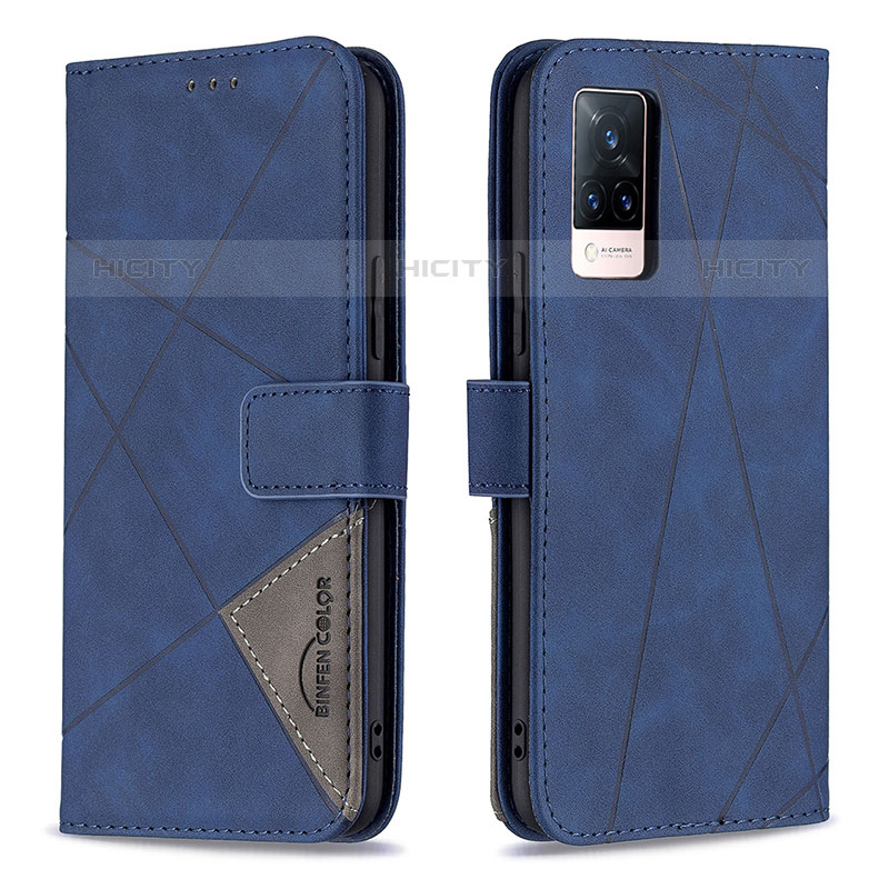 Coque Portefeuille Livre Cuir Etui Clapet B08F pour Vivo V21s 5G Plus