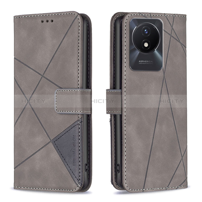 Coque Portefeuille Livre Cuir Etui Clapet B08F pour Vivo Y02t Plus