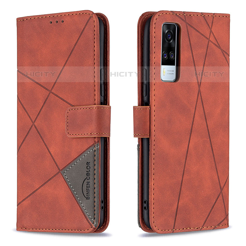 Coque Portefeuille Livre Cuir Etui Clapet B08F pour Vivo Y51A Plus