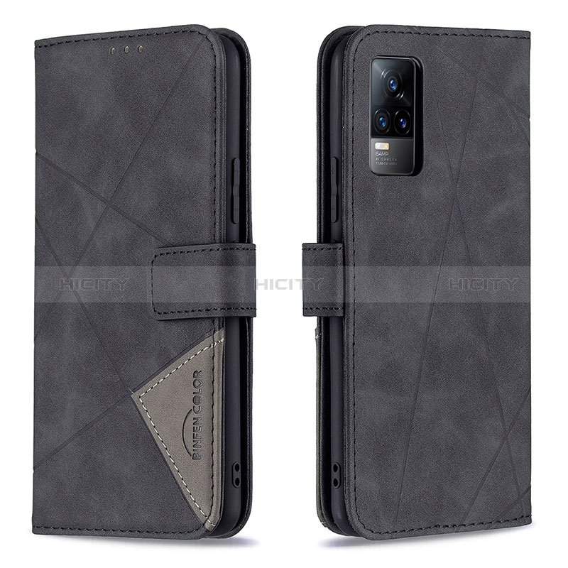 Coque Portefeuille Livre Cuir Etui Clapet B08F pour Vivo Y73 (2021) Plus