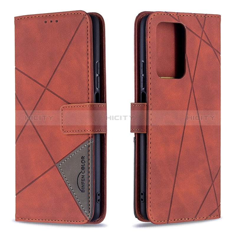 Coque Portefeuille Livre Cuir Etui Clapet B08F pour Xiaomi Mi 11T Pro 5G Orange Plus