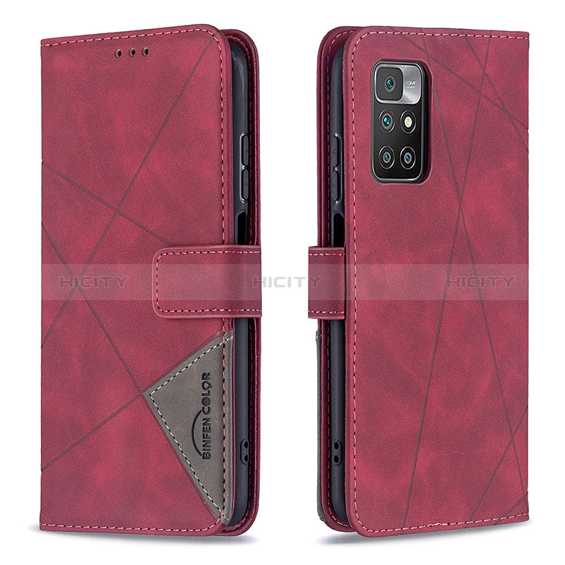 Coque Portefeuille Livre Cuir Etui Clapet B08F pour Xiaomi Redmi 10 (2022) Plus