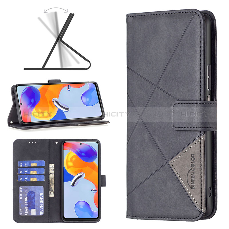 Coque Portefeuille Livre Cuir Etui Clapet B08F pour Xiaomi Redmi Note 12 Pro 4G Plus