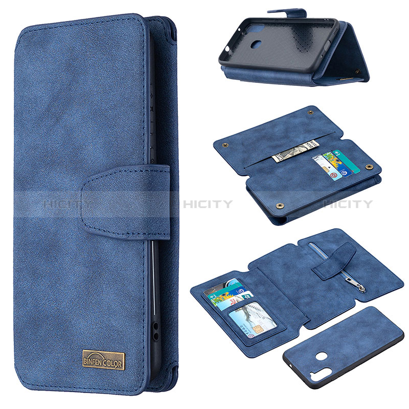 Coque Portefeuille Livre Cuir Etui Clapet B09F pour Samsung Galaxy M11 Plus