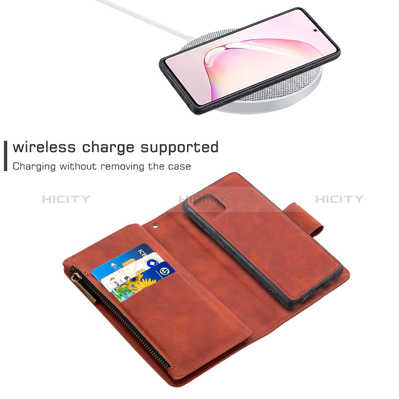 Coque Portefeuille Livre Cuir Etui Clapet B09F pour Samsung Galaxy Note 10 Lite Plus