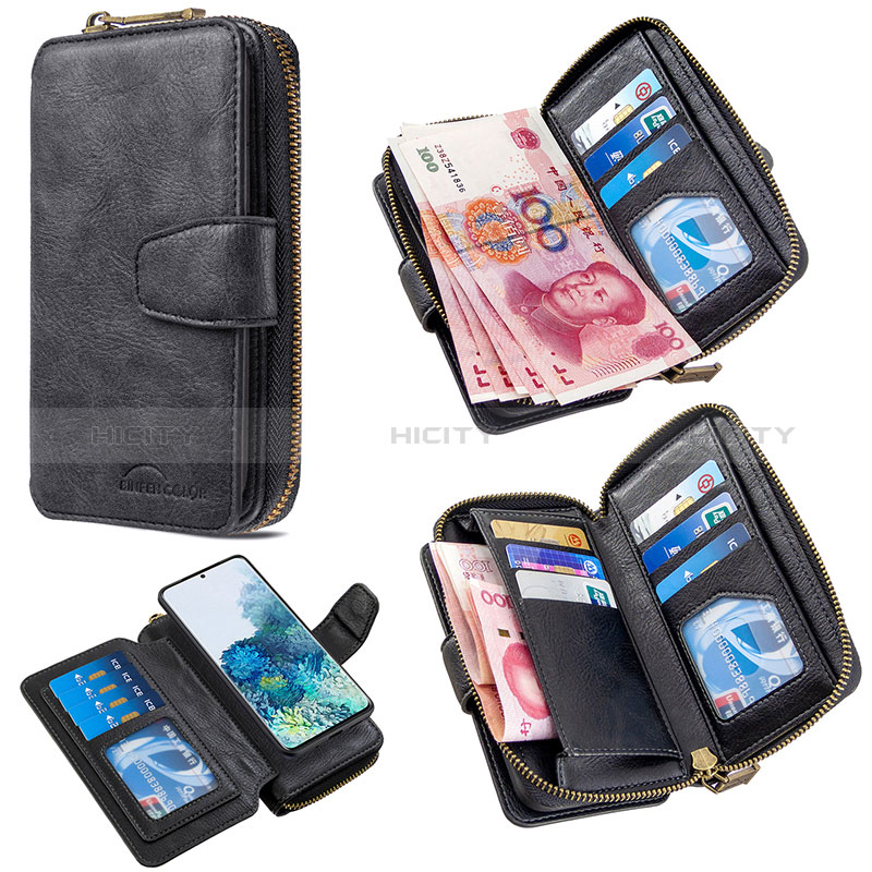 Coque Portefeuille Livre Cuir Etui Clapet B10F pour Samsung Galaxy S20 Plus 5G Plus