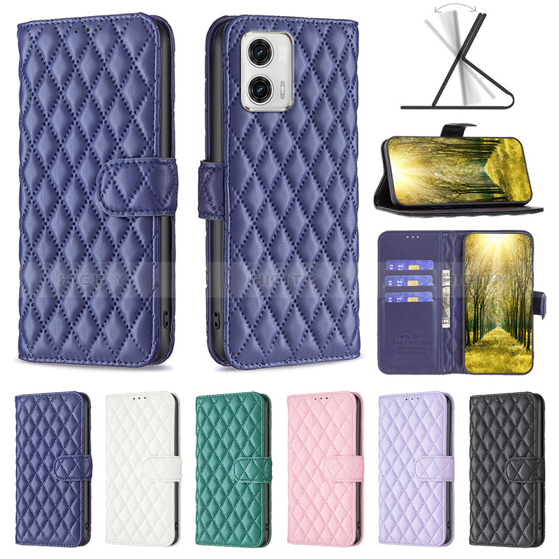 Coque Portefeuille Livre Cuir Etui Clapet B11F pour Motorola Moto G73 5G Plus