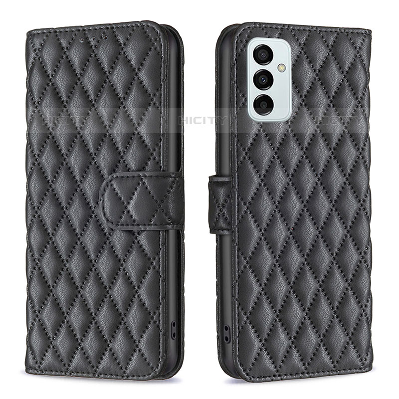 Coque Portefeuille Livre Cuir Etui Clapet B11F pour Samsung Galaxy M23 5G Noir Plus