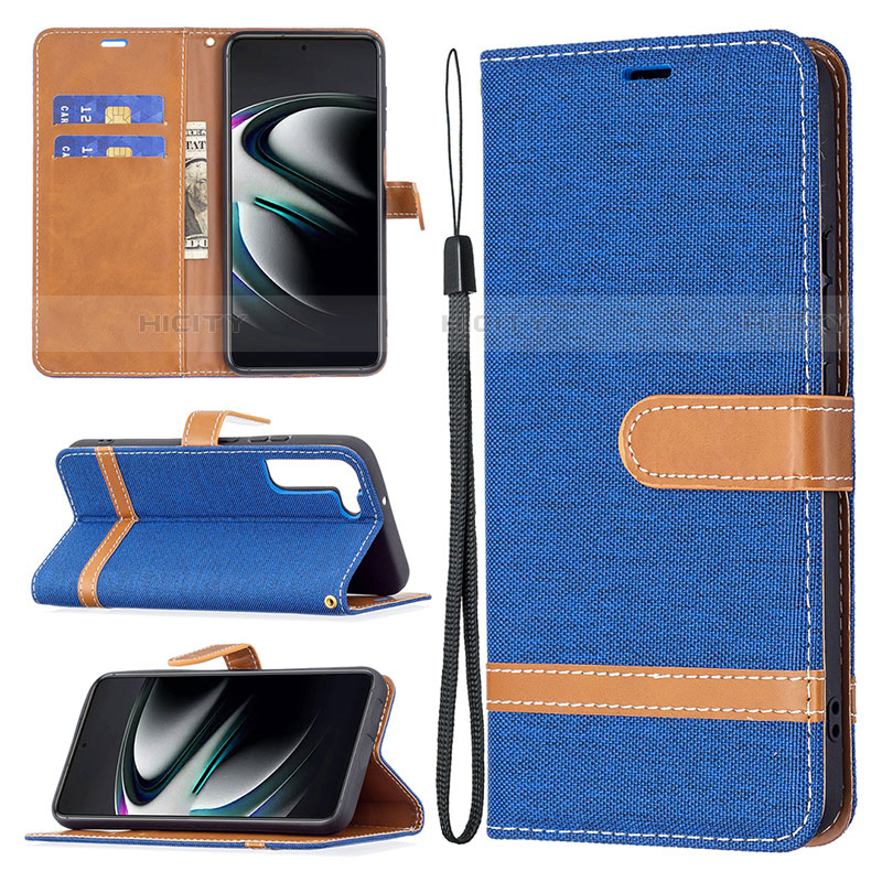 Coque Portefeuille Livre Cuir Etui Clapet B11F pour Samsung Galaxy S22 5G Plus