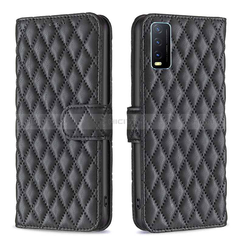 Coque Portefeuille Livre Cuir Etui Clapet B11F pour Vivo Y20s G Plus