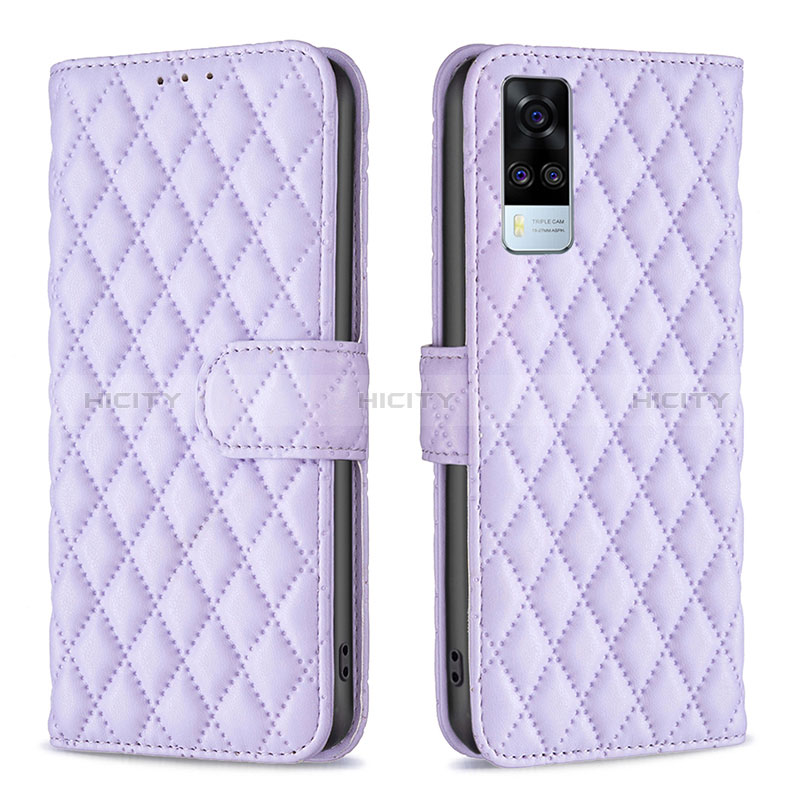 Coque Portefeuille Livre Cuir Etui Clapet B11F pour Vivo Y53s 4G Plus