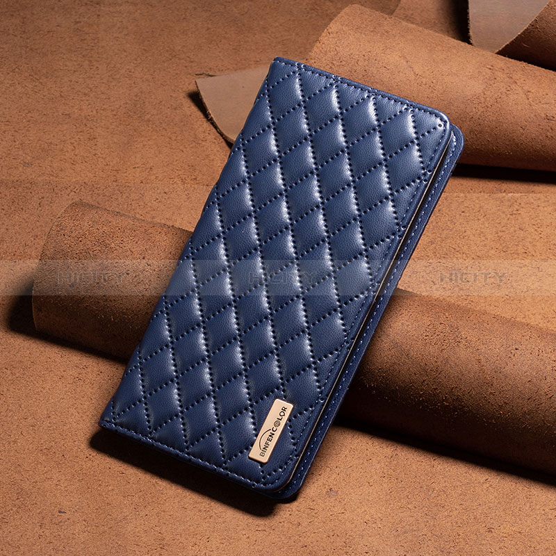 Coque Portefeuille Livre Cuir Etui Clapet B11F pour Xiaomi Poco X5 5G Bleu Plus