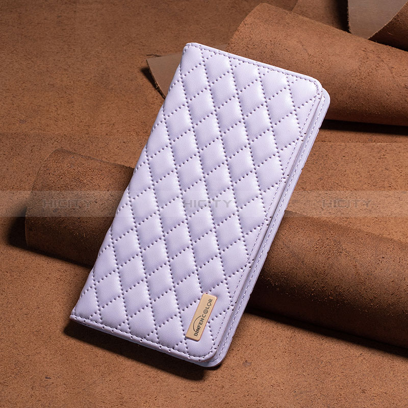 Coque Portefeuille Livre Cuir Etui Clapet B11F pour Xiaomi Poco X5 5G Violet Plus