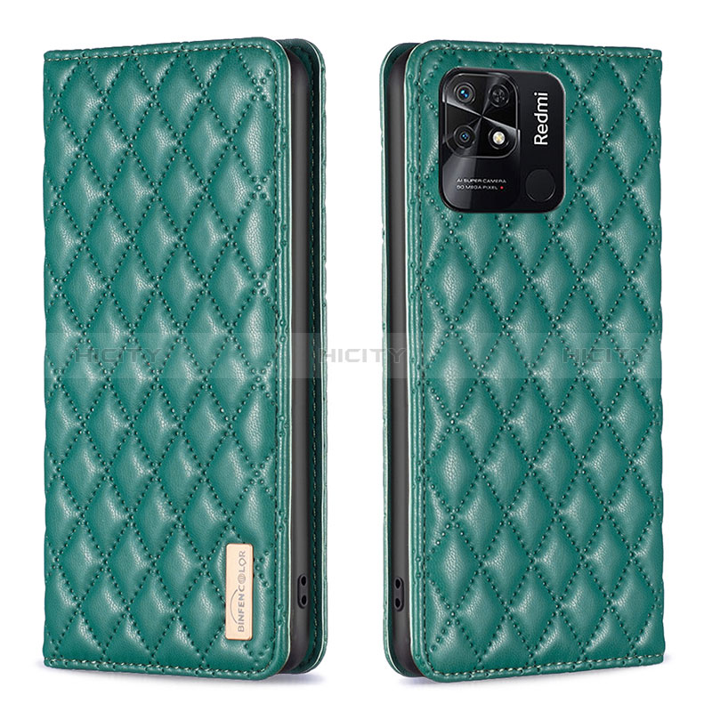 Coque Portefeuille Livre Cuir Etui Clapet B11F pour Xiaomi Redmi 10 India Plus