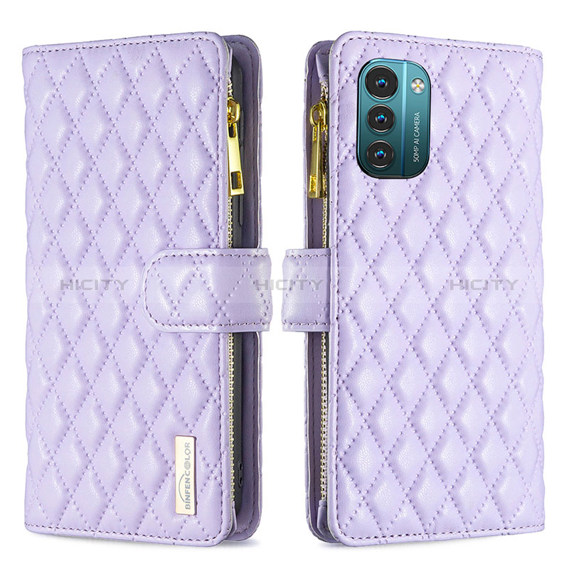 Coque Portefeuille Livre Cuir Etui Clapet B12F pour Nokia G11 Plus