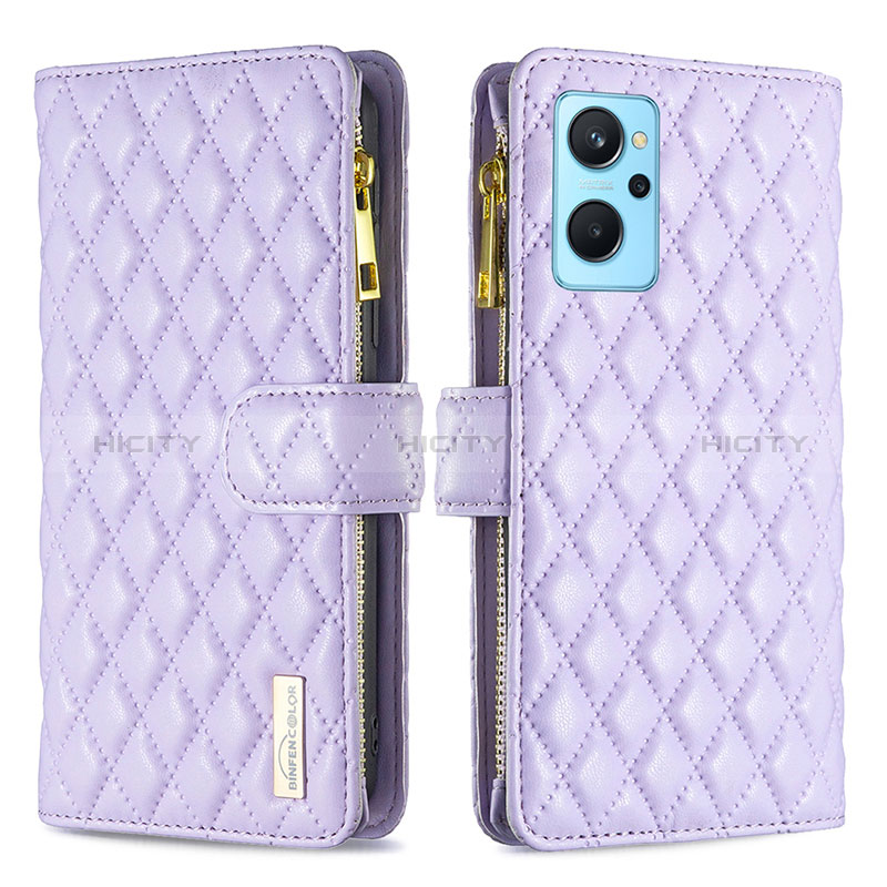 Coque Portefeuille Livre Cuir Etui Clapet B12F pour Oppo A96 4G Plus