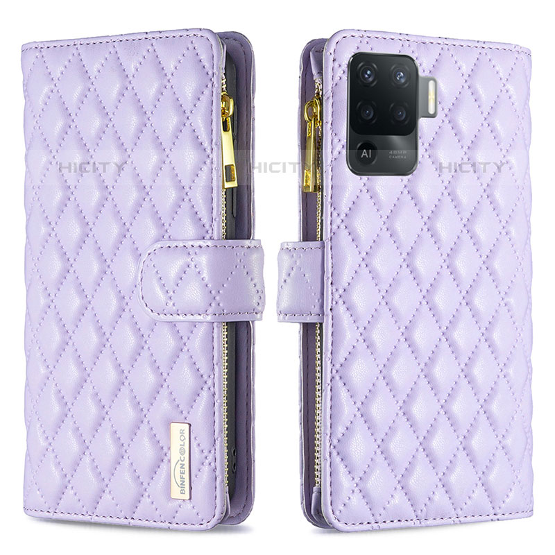 Coque Portefeuille Livre Cuir Etui Clapet B12F pour Oppo Reno5 F Plus