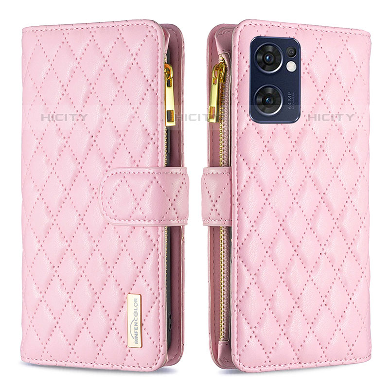 Coque Portefeuille Livre Cuir Etui Clapet B12F pour Oppo Reno7 5G Plus