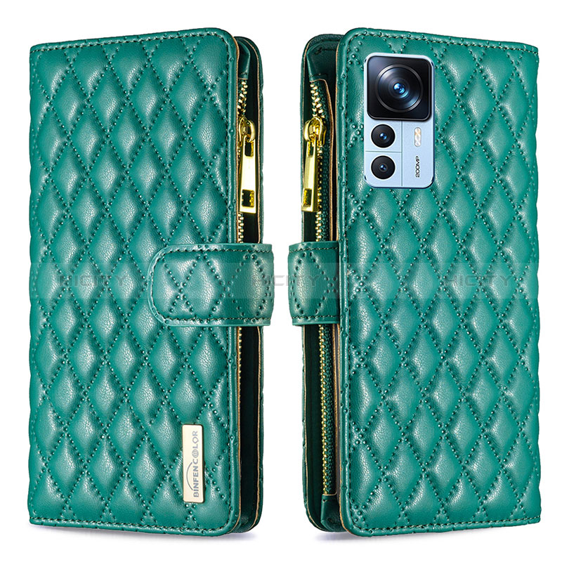 Coque Portefeuille Livre Cuir Etui Clapet B12F pour Xiaomi Mi 12T Pro 5G Plus