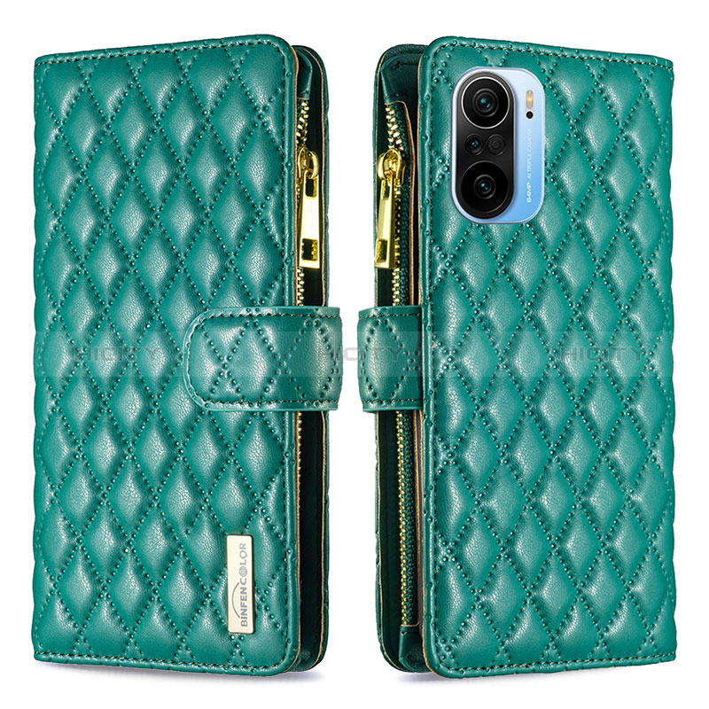 Coque Portefeuille Livre Cuir Etui Clapet B12F pour Xiaomi Redmi K40 5G Plus