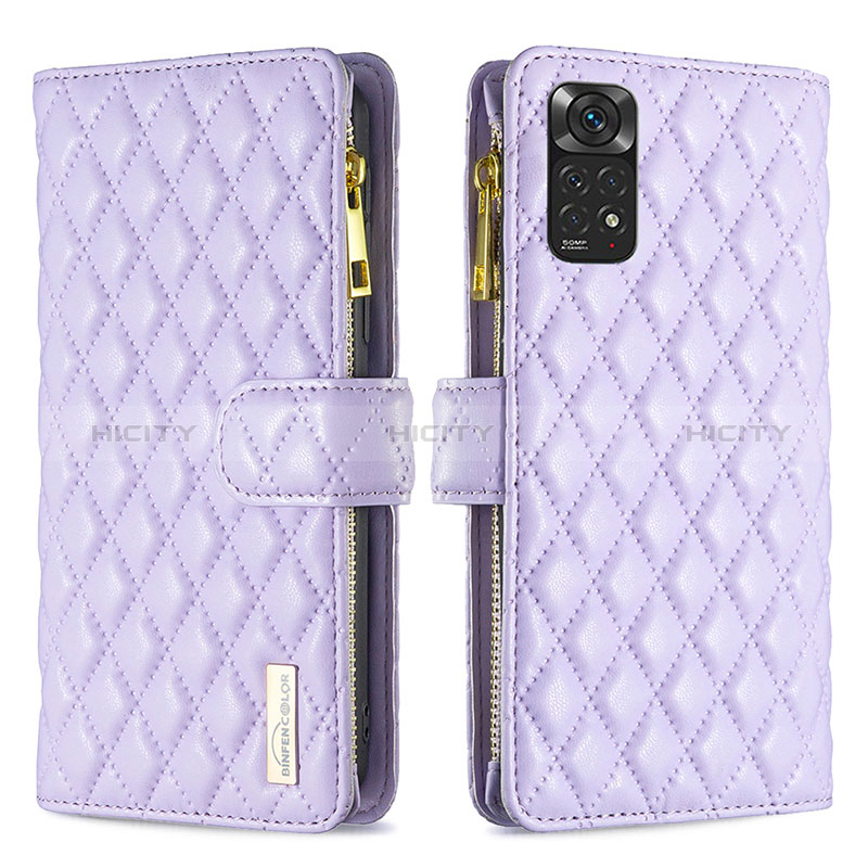 Coque Portefeuille Livre Cuir Etui Clapet B12F pour Xiaomi Redmi Note 11S 4G Plus