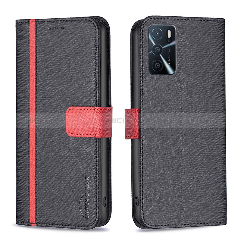 Coque Portefeuille Livre Cuir Etui Clapet B13F pour Oppo A16 Plus