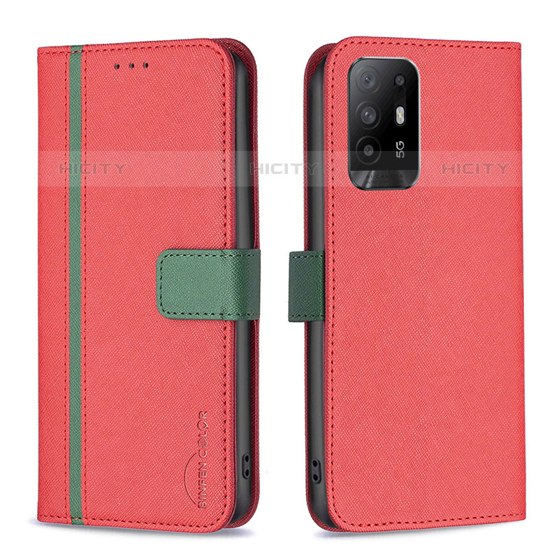 Coque Portefeuille Livre Cuir Etui Clapet B13F pour Oppo F19 Pro+ Plus 5G Plus