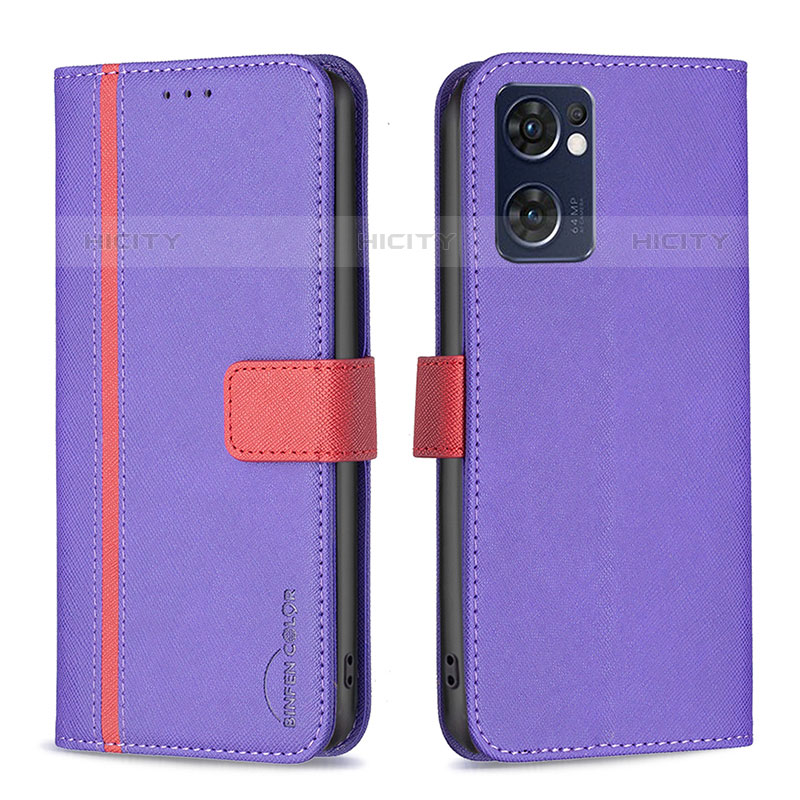 Coque Portefeuille Livre Cuir Etui Clapet B13F pour Oppo Reno7 5G Plus