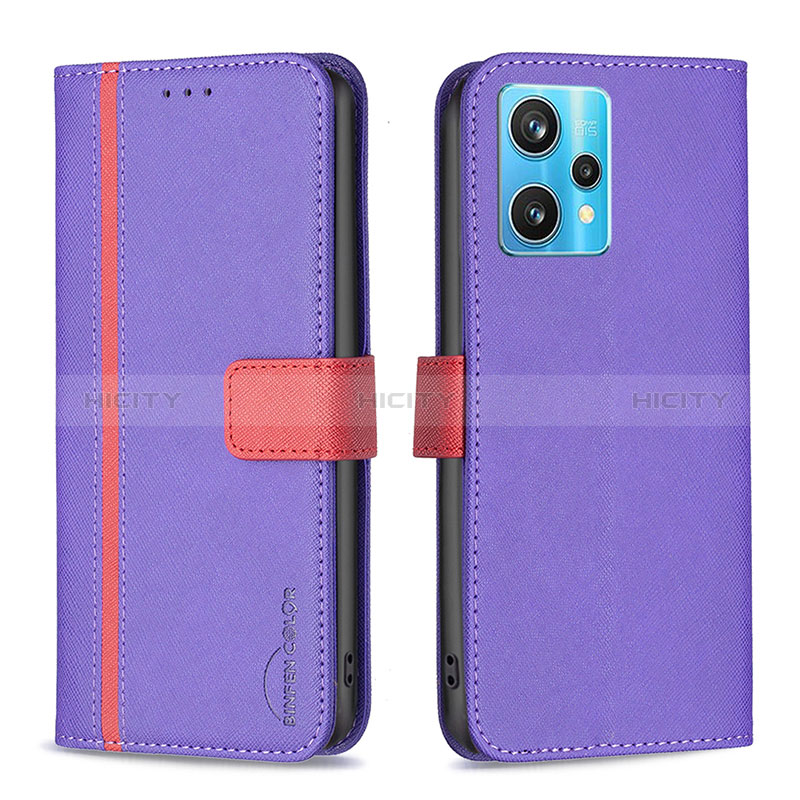 Coque Portefeuille Livre Cuir Etui Clapet B13F pour Realme 9 Pro+ Plus 5G Plus