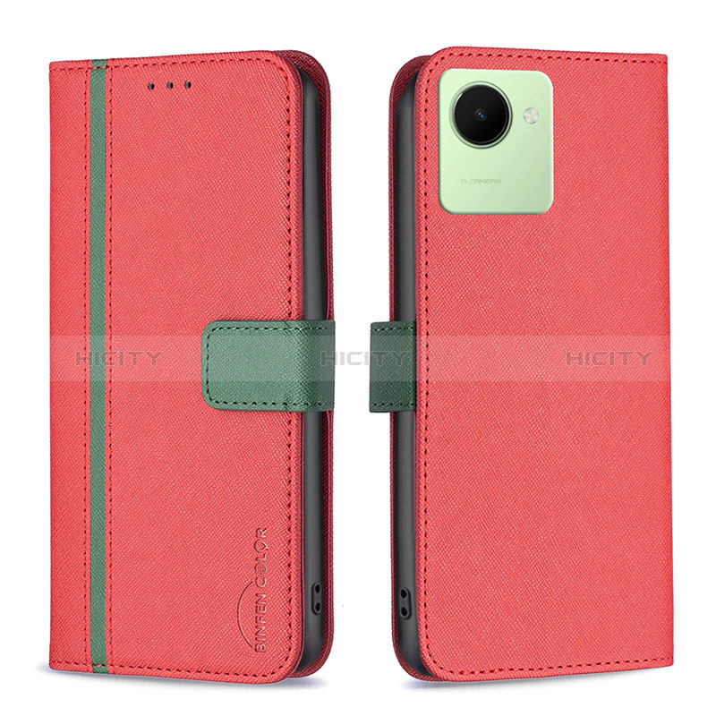 Coque Portefeuille Livre Cuir Etui Clapet B13F pour Realme C30 Plus