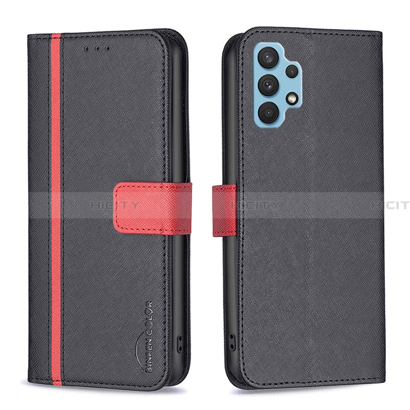 Coque Portefeuille Livre Cuir Etui Clapet B13F pour Samsung Galaxy A32 4G Plus