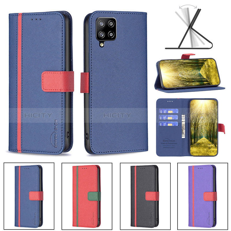 Coque Portefeuille Livre Cuir Etui Clapet B13F pour Samsung Galaxy A42 5G Plus