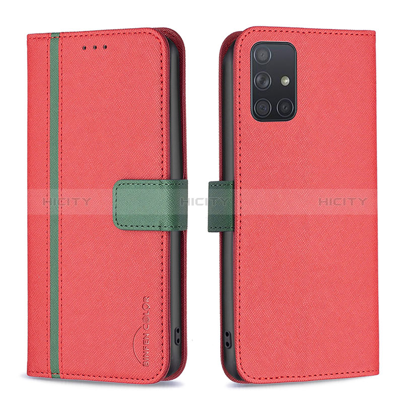 Coque Portefeuille Livre Cuir Etui Clapet B13F pour Samsung Galaxy A71 5G Plus