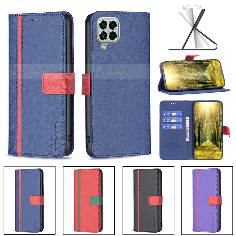 Coque Portefeuille Livre Cuir Etui Clapet B13F pour Samsung Galaxy M33 5G Plus