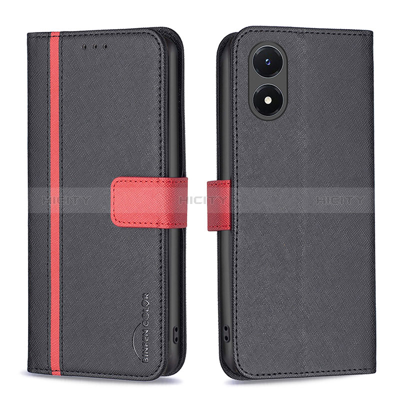 Coque Portefeuille Livre Cuir Etui Clapet B13F pour Vivo Y02S Plus