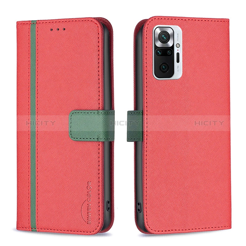 Coque Portefeuille Livre Cuir Etui Clapet B13F pour Xiaomi Redmi Note 10 Pro 4G Plus