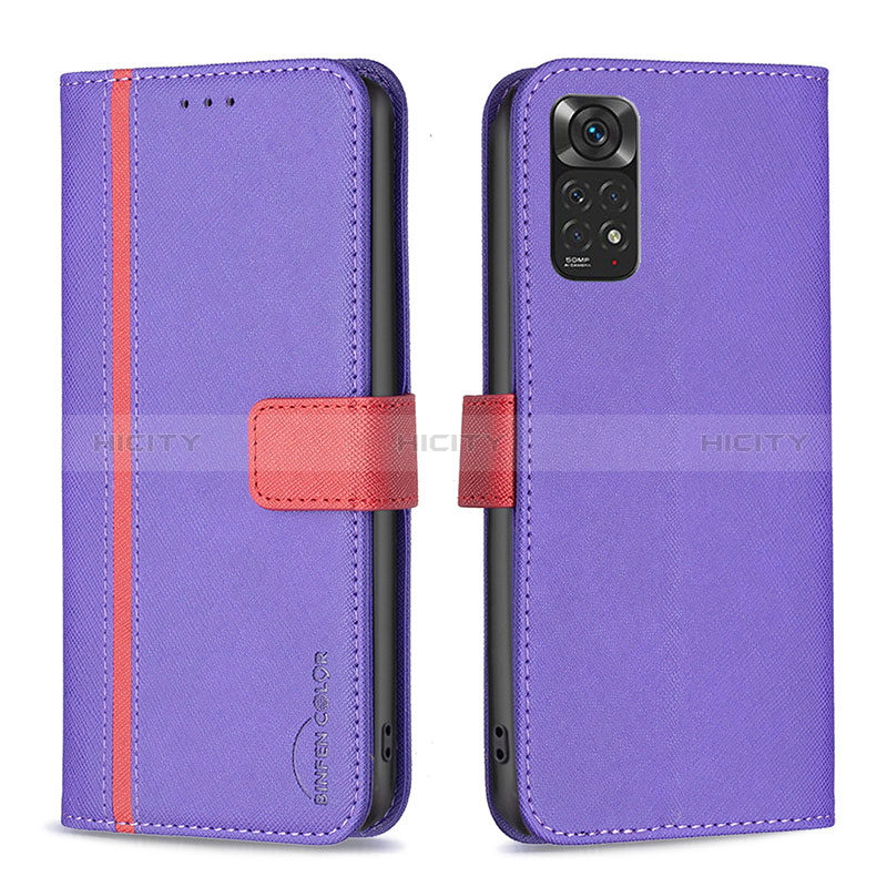 Coque Portefeuille Livre Cuir Etui Clapet B13F pour Xiaomi Redmi Note 11S 4G Plus