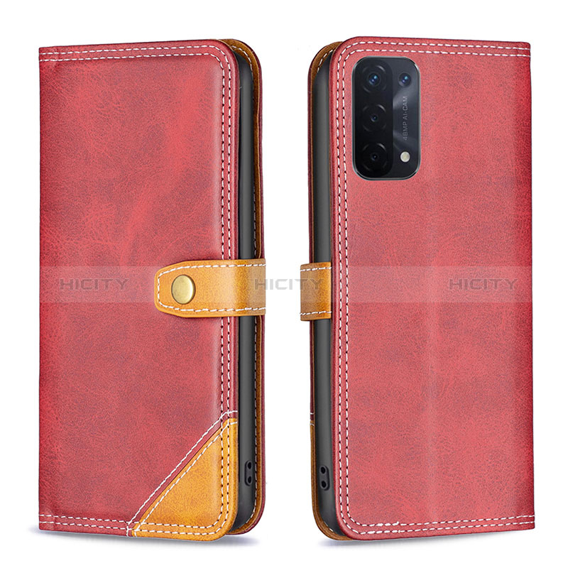 Coque Portefeuille Livre Cuir Etui Clapet B14F pour Oppo A74 5G Plus