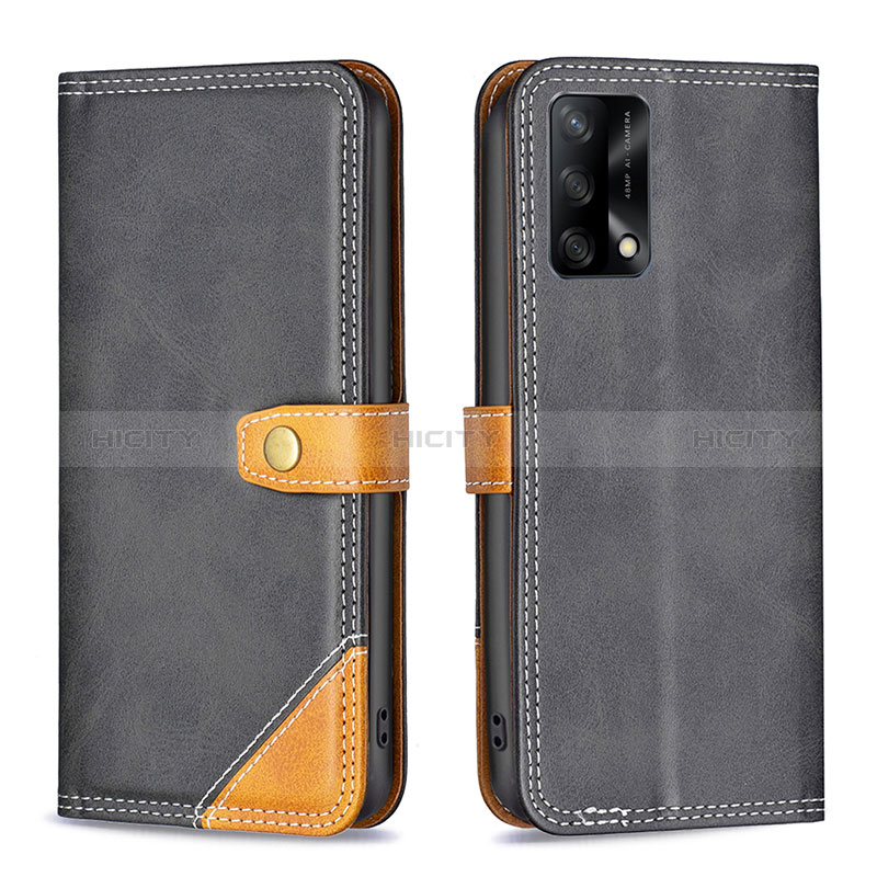 Coque Portefeuille Livre Cuir Etui Clapet B14F pour Oppo A95 4G Plus